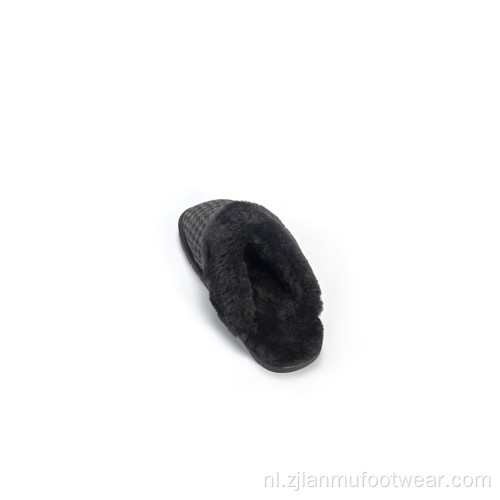 Textiel kabel gebreide muilezel slippers gebreide slippers